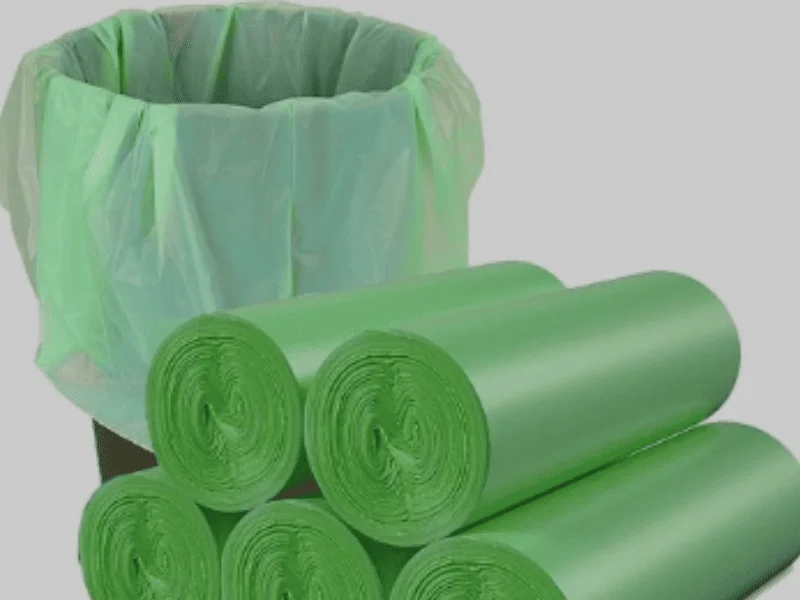Kitchen Trash Bags tinny and disposed to tearing, which often caused messy garbage disposal.
