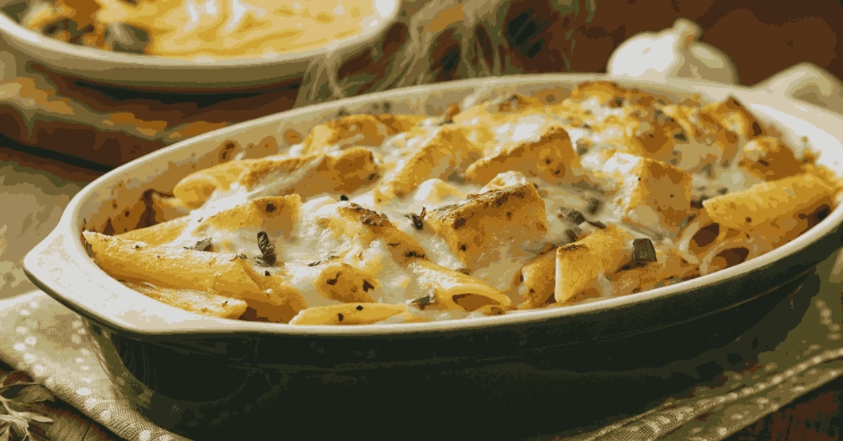 Garlic Parmesan Chicken Pasta